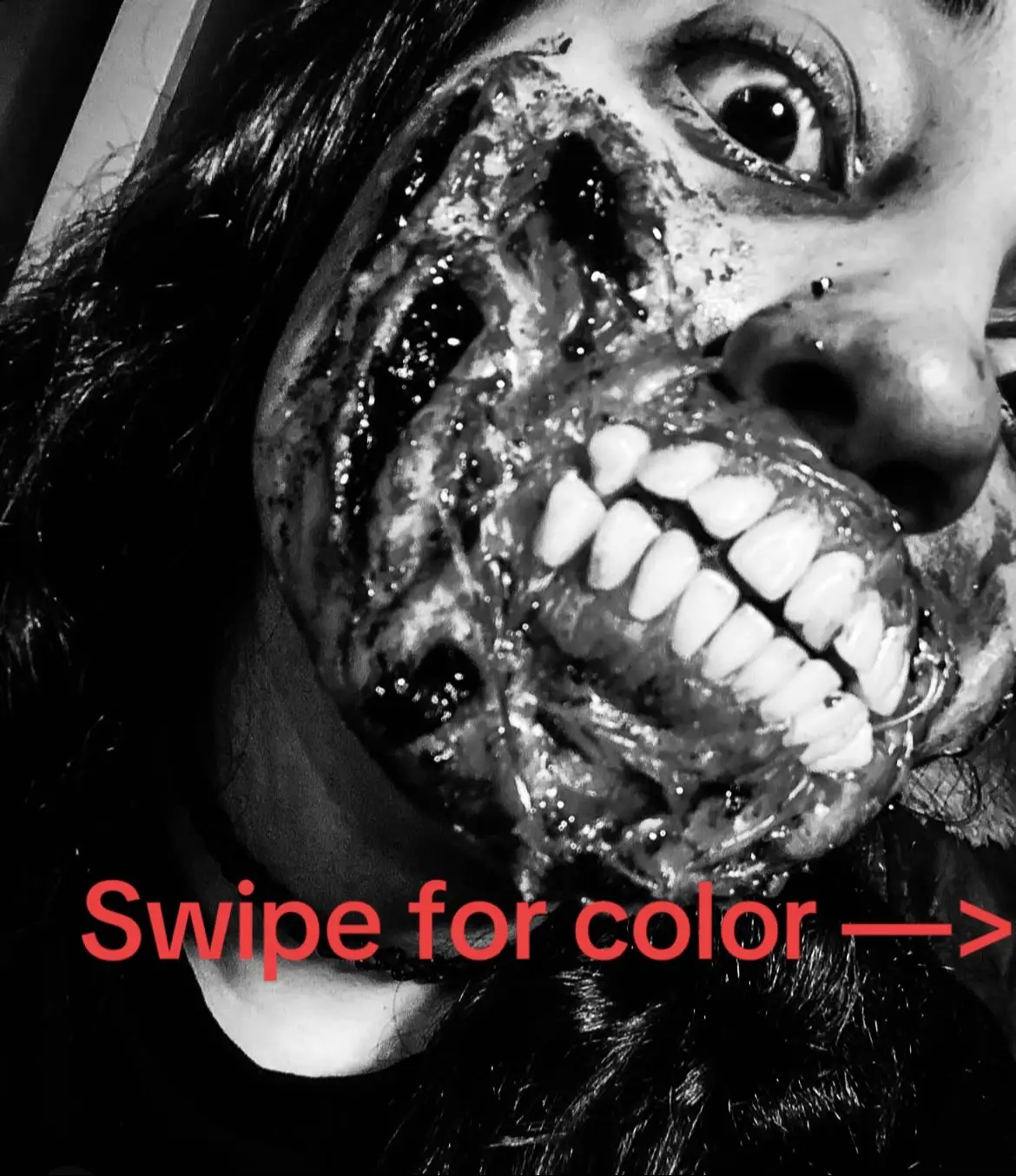 Inspired by the movie Cabin Fever and the remake~ #foryoupage #halloween #sfx #sfxmakeup #fyp