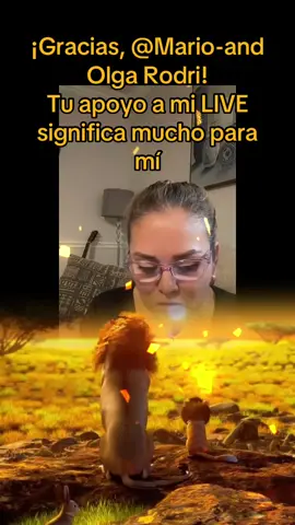Mario-and Olga Rodri, gracias por tu valioso apoyo en mi LIVE. Seguiré esforzándome para crear contenido LIVE aún mejor.@Mario-and Olga Rodri #tiktoklive #livehighlights #livegift #hearts #leonandlion 