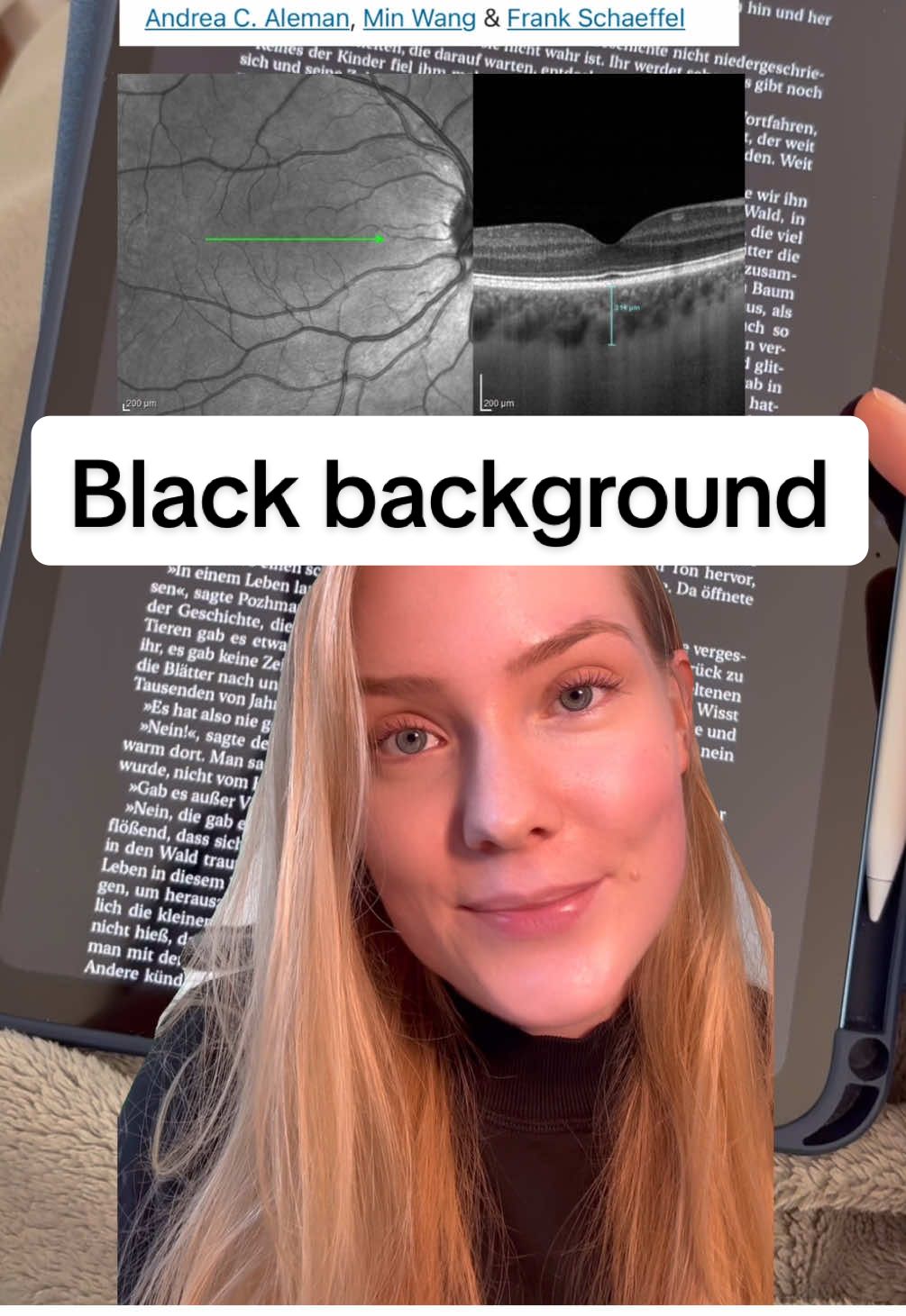 Will you try this? While research doesn’t fully understand the exact mechanism of how the choroid affects myopia, one thing is clear: switching to dark mode won’t hurt your eyes and it may even secretly be good for your vision. 🖤#myopia #optometry #glasses #prescription #creatorsearchinsights 