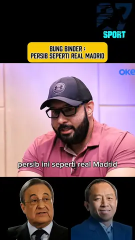 Ketika bung Binder berkata Persib sama seperti Real Madrid #persib #bungbinder #realmadrid 