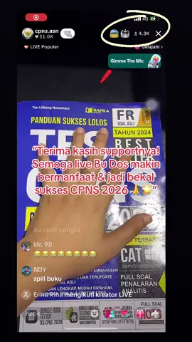 Info pemesanan buku live nya bu dos klik keranjang kuning sekarang ❤️