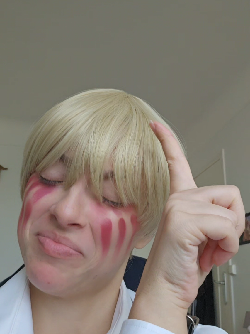 ✨️ Fraulein ✨️ le mot magique 😌 Audio : @CrazyBomb World  #armincosplay #snkcosplay #aotcosplay #arminarlertcosplay #arminarlert 