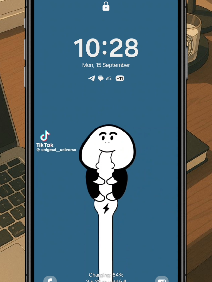 sidee loo qurux sadaa mobileka#charging #livewallpaper #fyp #somalitiktok #fyp 