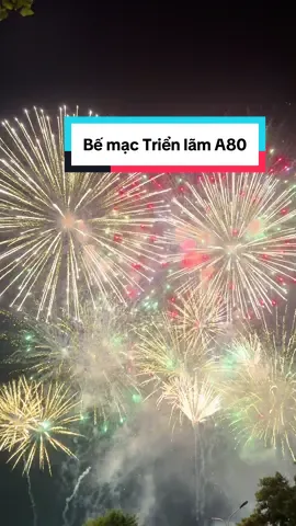 Pháo hoa Bế mạc Triển lãm 80 năm Hành trình Độc Lập - Tự Do - Hạnh phúc #A80 #dieubinhA80 #Kyniem80namCachmangthangTam #doclaptudohanhphuc 