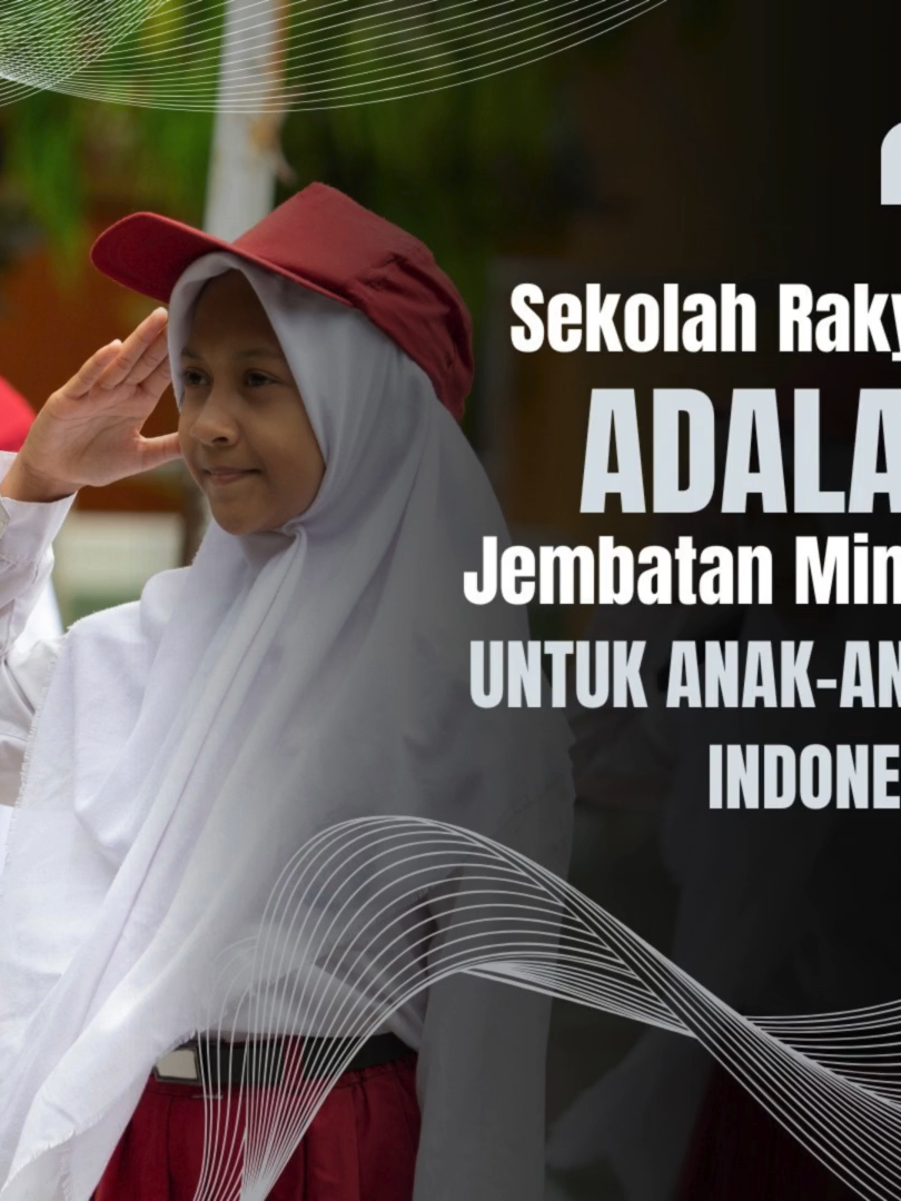 Sekolah Rakyat Adalah Jembatan Mimpi Untuk Anak-Anak Indonesia Sekolah Rakyat dirancang sebagai solusi terpadu untuk mengatasi keterbatasan akses pendidikan bagi anak-anak keluarga miskin dan miskin ekstrem di Indonesia. Dengan konsep asrama yang nyaman, program ini memberikan lingkungan belajar setara sekolah terbaik, lengkap dengan fasilitas dasar seperti ranjang dan meja tulis. Presiden Prabowo menekankan komitmen pemerintah untuk memperluas jangkauan program ini, memastikan 165 unit sekolah baru beroperasi tahun ini guna menampung lebih dari 15.000 siswa potensial. Program Sekolah Rakyat tidak hanya terbatas pada pendidikan, tetapi juga mencakup layanan kesehatan gratis dan nutrisi harian untuk mendukung perkembangan siswa secara holistik. Orang tua siswa pun diuntungkan melalui bantuan renovasi rumah dan program pemberdayaan ekonomi seperti koperasi desa Merah Putih. Melalui pendekatan ini, Sekolah Rakyat berperan sebagai jembatan utama dalam memutus rantai kemiskinan, membuka pintu harapan bagi generasi muda Indonesia. #SekolahRakyat