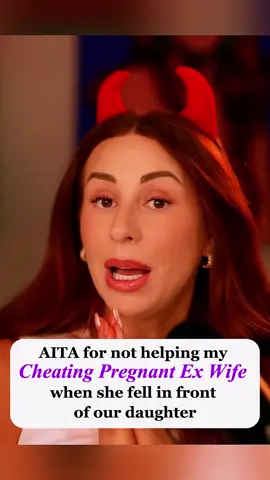 AITA for not helping my Cheating Pregnant Ex Wife when she fell in front of our daughter Credit_ @charlottedobreofficial #capcut #aita #reddit_tiktok #redditreading #redditstorytime #askreddit #charlotte #dobre #aita #storytelling #fypシ゚viral 