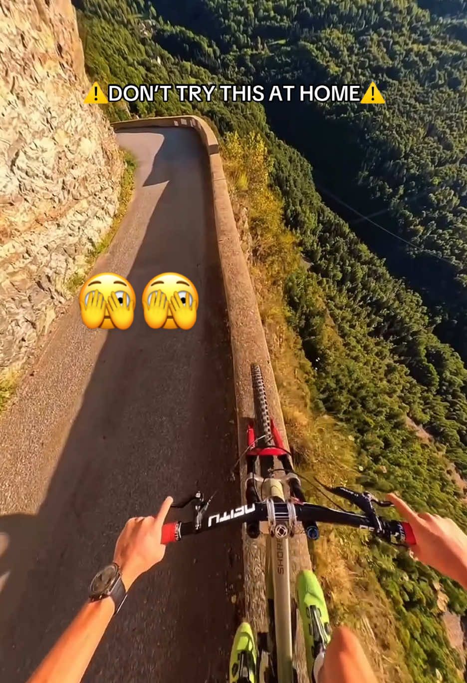 The worst scares of my life 🤕🫣 #fyp #fail #scary #bike #fakebodyy⚠️ 