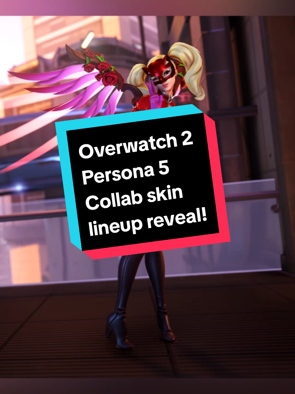 The Persona 5 Collab skins have been revealed!!! #Overwatch #Persona5 #ow2 #gaming #fyp 