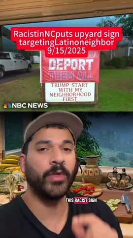 🚨 Racist Sign Drama in NC! Douglas vs Enrique's Auto Shop #BreakingNews #Amenica #usa #maga #news #auto #tariff #viral #tiktok #lawn #usa_tiktok #foryou #trump #northcarolina #storytime #greenscreen #fyp #foryoupage
