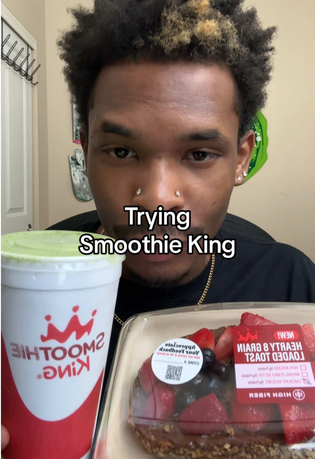 cleansing your fyp with @smoothieking #mukbang 