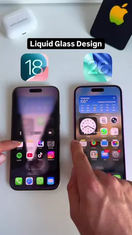 It’s official! iOS 26 has been released on iPhone and Liquid Glass is here. Are you going to update to iOS 26? #ios26 #ios26update2025 #ios18vsios26 #iphoneupdate #ios26features 