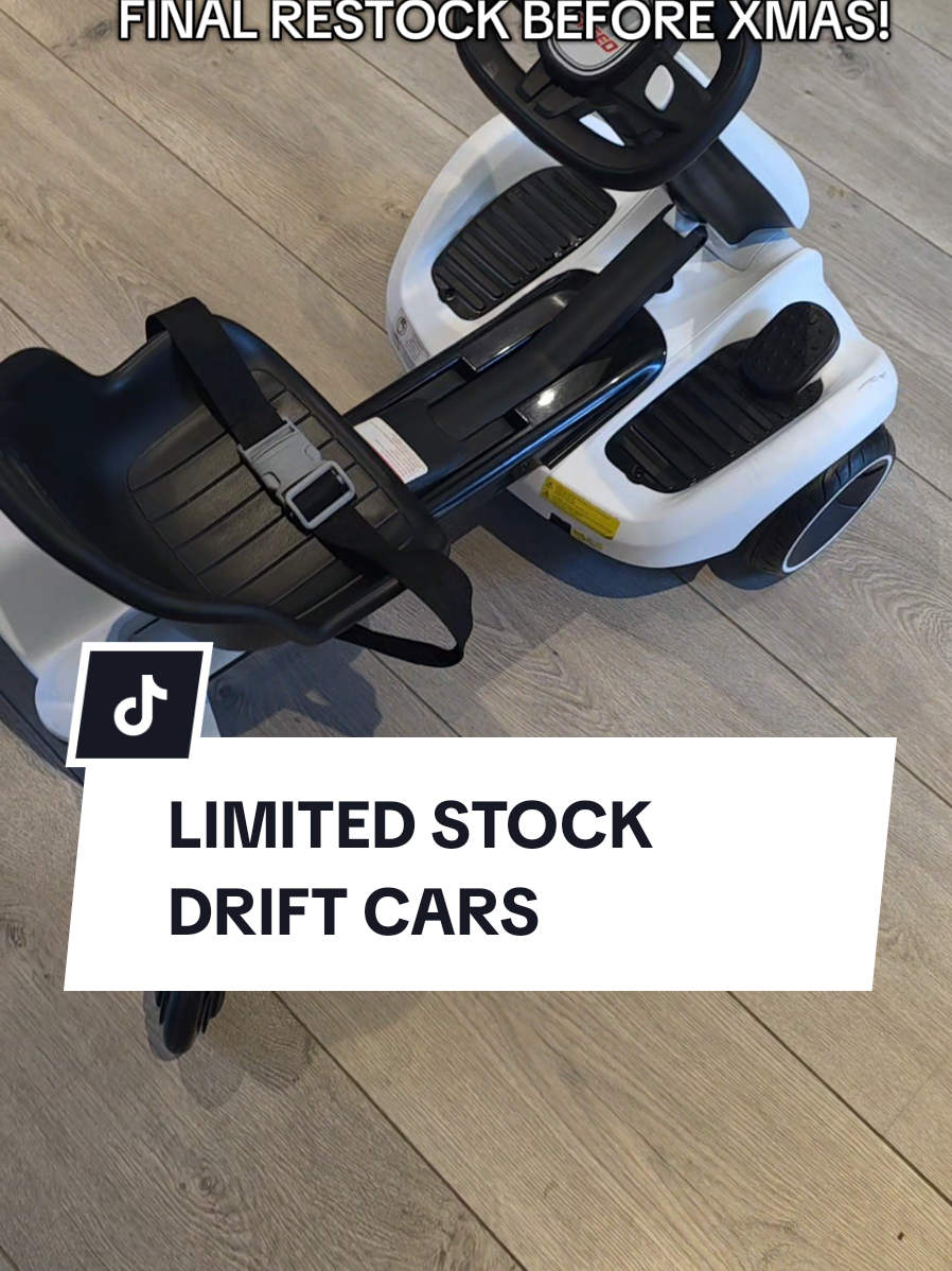 The best kids ride on is back in stock but you have to be quick to get your hands on this!!! @Costway.UK  #mumsoftiktok #driftcar #kidsrideon #electriccar #cooltoys 