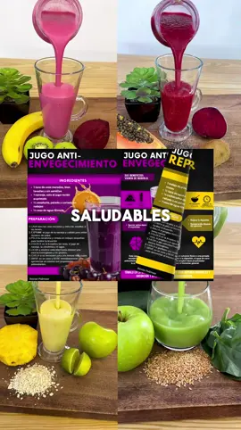 #jugos #batidos #jugossaludables #consejosdesalud #recetario 