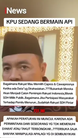KLO Kebijakan Kalian Seperti Ini...Sangat Jelas Indikasinya Bro...!!!Kenapa Sih Sangat Senang Sekali Memantik Sesuatu dalam Kondisi Yg Masih Panas...Rakyat Sudah Pintar jngn lah Kalian Bodohi Hanya Karena Kepentingan Beberapa Orang Saja...!!!