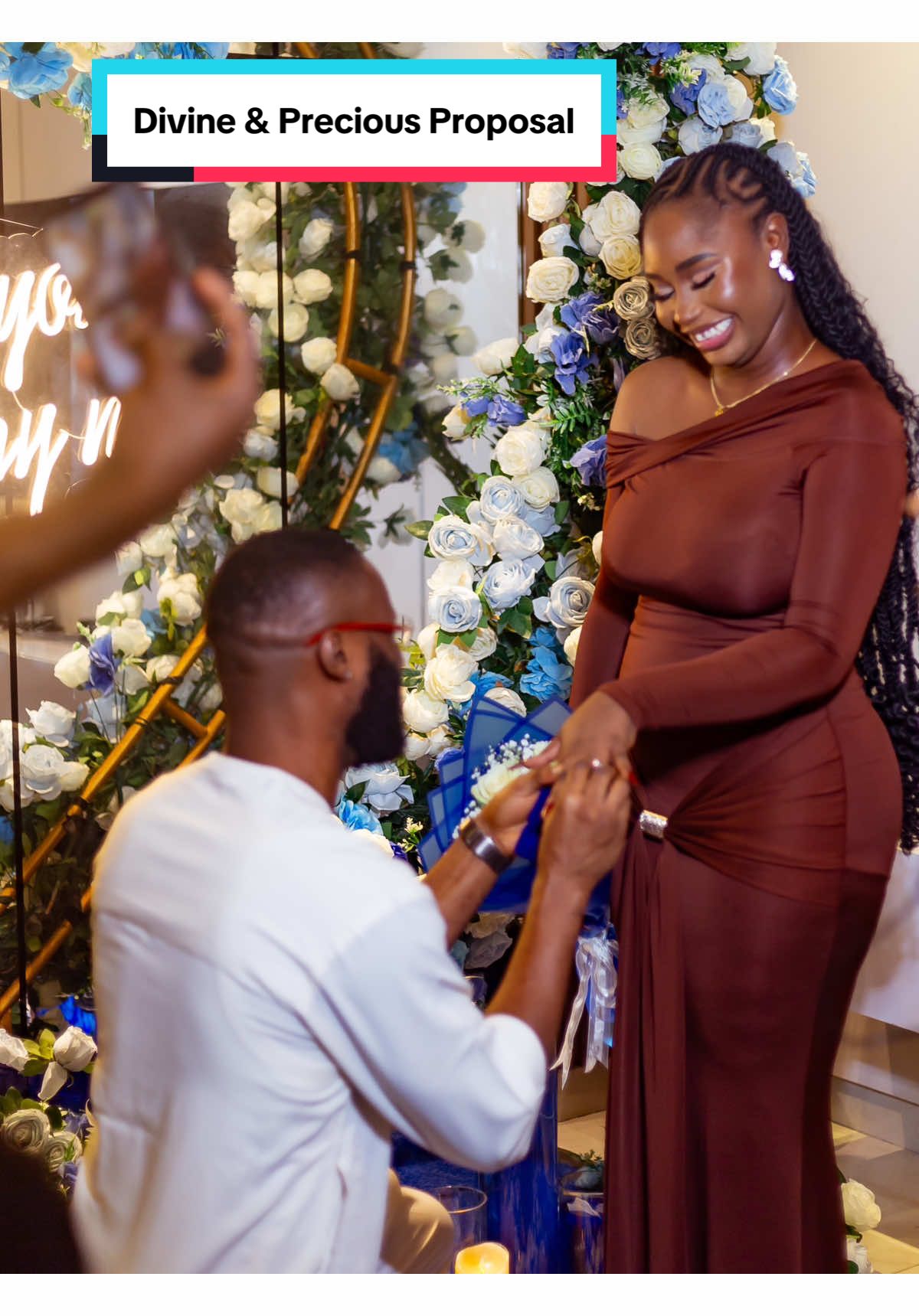 A love story of 5 years, and now a YES to forever 💍 Every detail, every moment, carefully planned by Bina Events Xperience, because love deserves the perfect beginning ❤️💯 Let us plan your dream proposal too. ☎️ Send Us A Dm Today. #creatorsearchinsights #nigeriaproposalsetup #lagosproposalplanner #engagementproposal #proposalideas