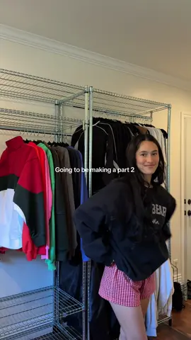 Organizing my closet part 1 