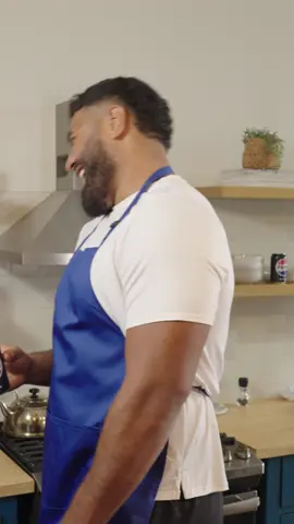 Turns out cooking’s a contact sport too 😂 Watch the funniest moments that didn’t make the final cut with Jordan Mailata   Presented by @Pepsi #ad
