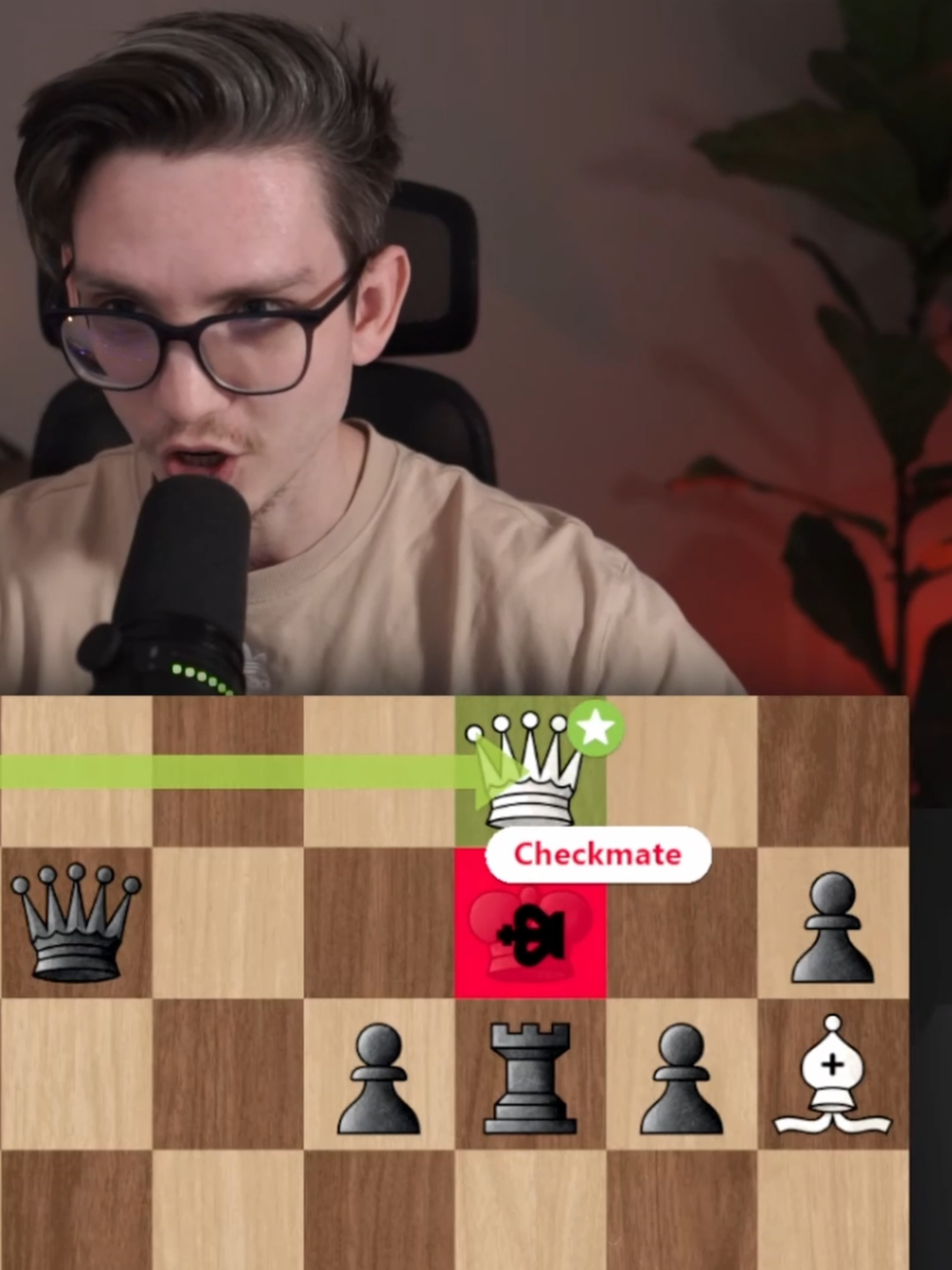 An idea of Pia Cramling in one of her OTB games! Follow me for more cool chess plays! 🤝🏼