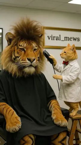 Is this the funniest haircut we’ve done so far? 😹✂️
