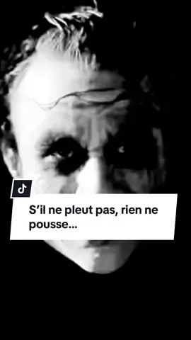 S’il ne pleut pas, rien ne pousse… #joker #probleme #solution #motivation 