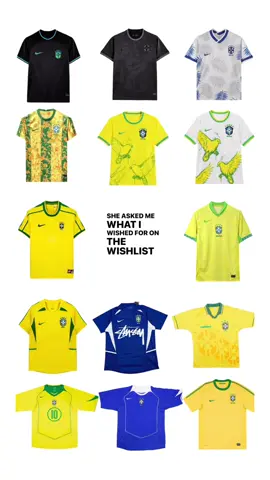 Brazil Jerseys-Link In Bio🇧🇷#footballjerseys #footballshirt #footballtiktok #camisetasdefutbol #kit