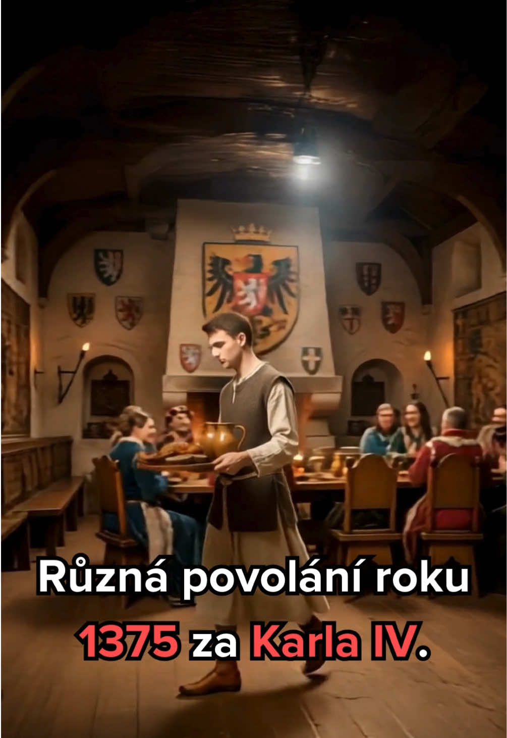 Jak by vypadal tvůj job ve 14. století ve středověkých Čechách za Karla IV.? ⚒️🍞  #czech #bohemia #History