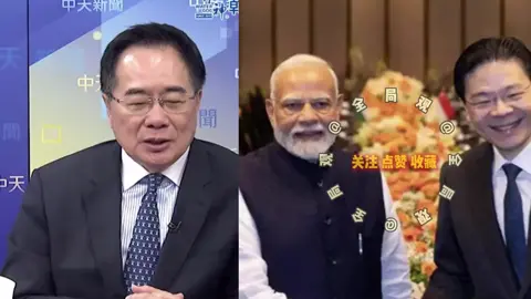 蔡正元：中国的航母，应该去马六甲海峡走走，新加坡拉印度巡航了 