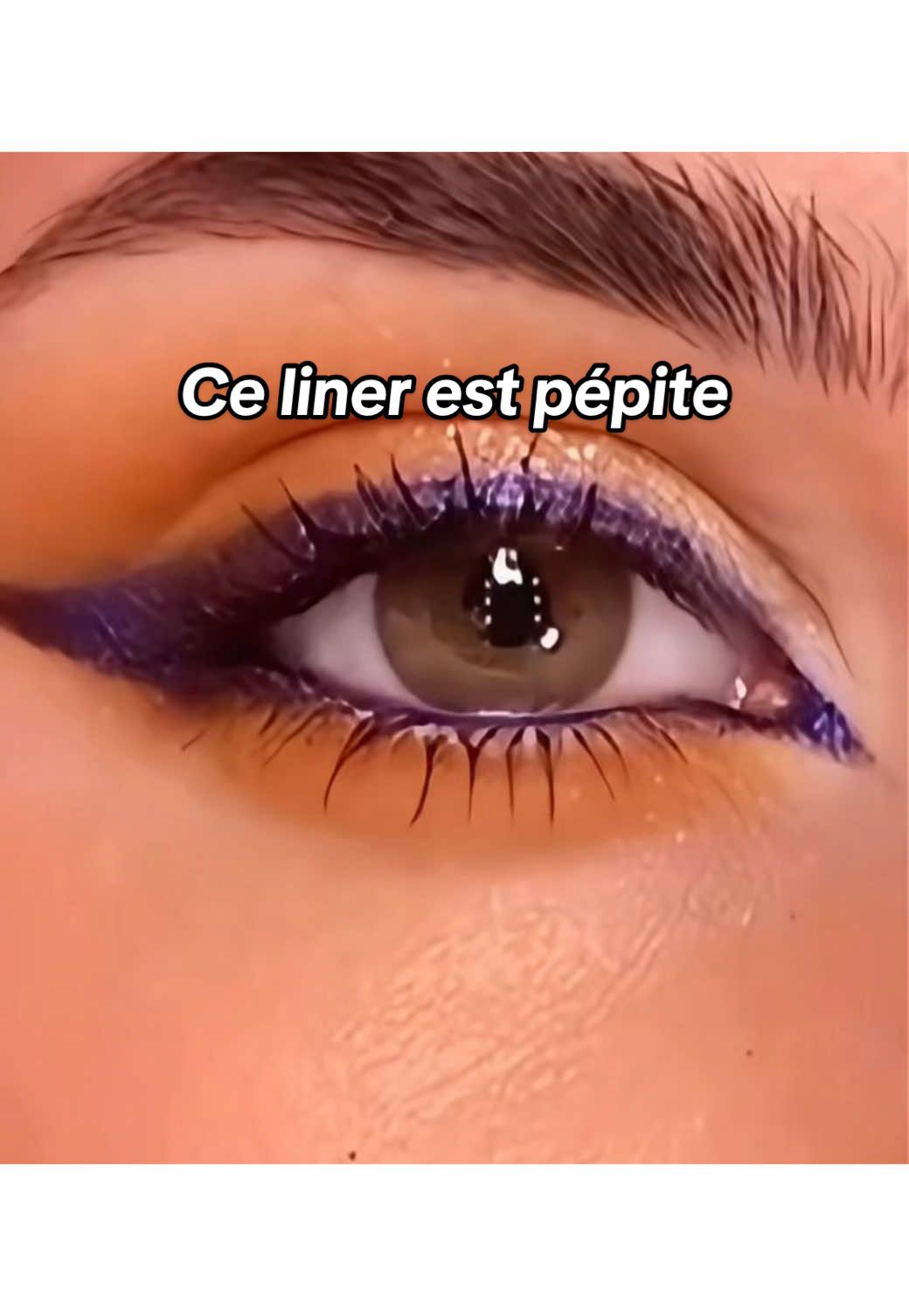 J'ai trouvé le liner violet PARFAIT (et l'histoire gênante qui va avec) #Eyeliner #maquillage #storytime #makeuphacks #stilacosmetics @Stila Cosmetics 