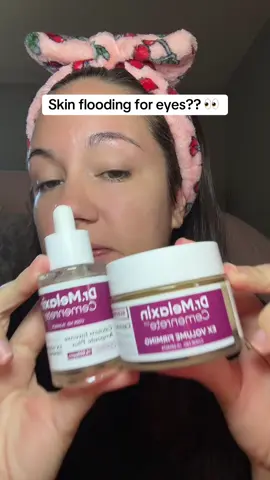 Dr. Melaxin Calcium skincare duo for skin flooding #drmelaxin #antiagingskincare #skincaretiktok #tiktokshopcreatorpicks #fyp 