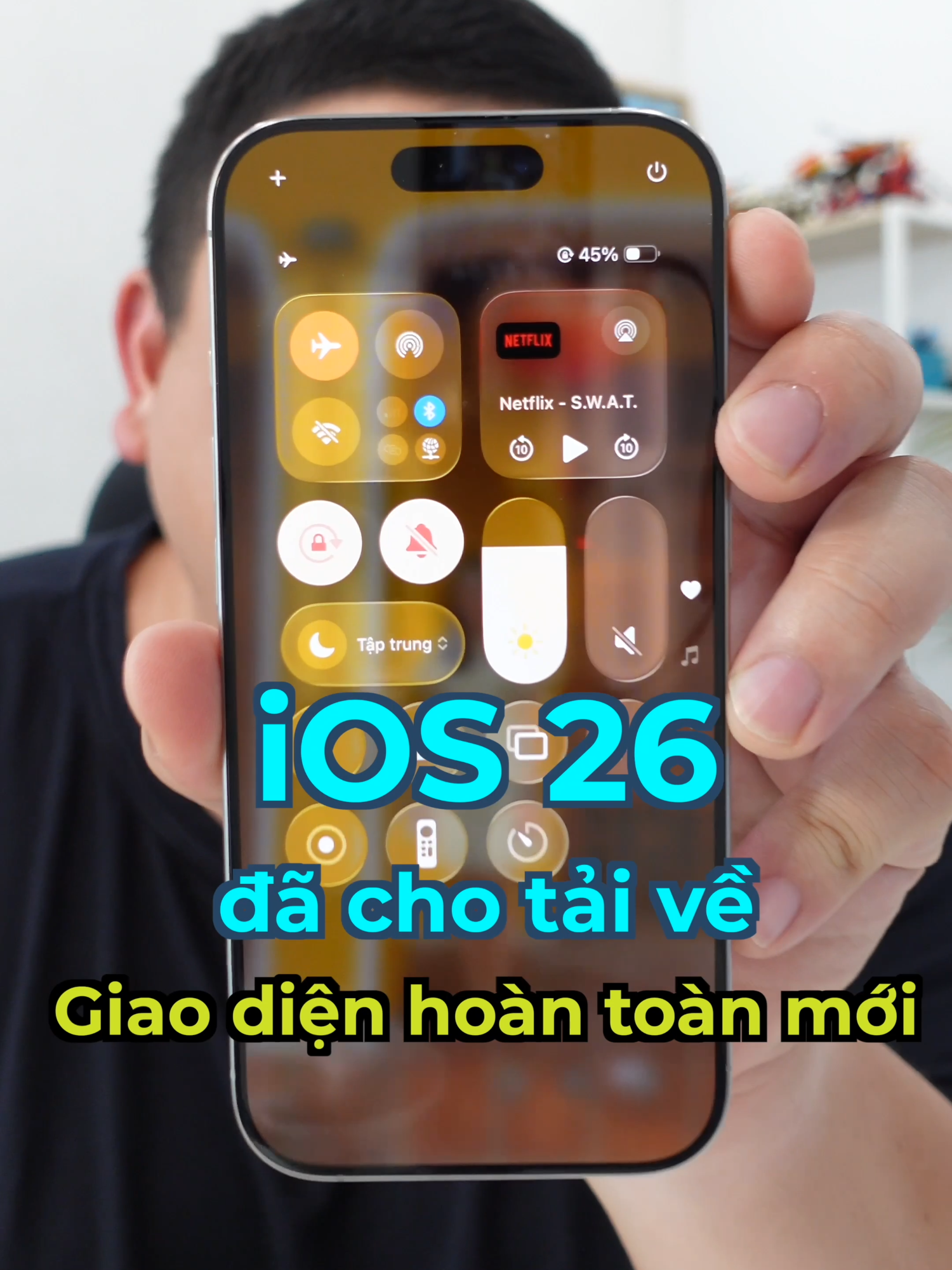 iOS 26 chính thức ra mắt: Liquid Glass đẹp #LearnOnTikTok #ThanhCongNghe