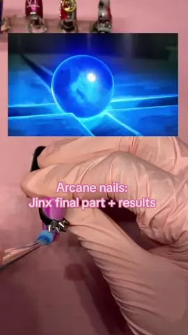 Alright y’all who is next?! Also please tell me you liked my montage… #addynailedit #addy_nailedit #arcane #jinx #jinxarcane 