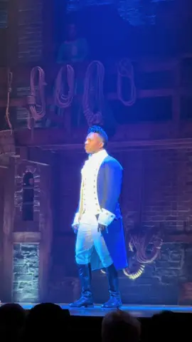 I waited 5 years for it!!! If you know me you know this is my absolute favorite song from this musical. I play it on a regular. The amount of times I have watched this video is honestly a lot. I’m trying to figure out if I can afford to go back a few more times at least two more 😂. #hamilton #aaronburr #broadwaymusicals #leslieodomjr #thankyou 