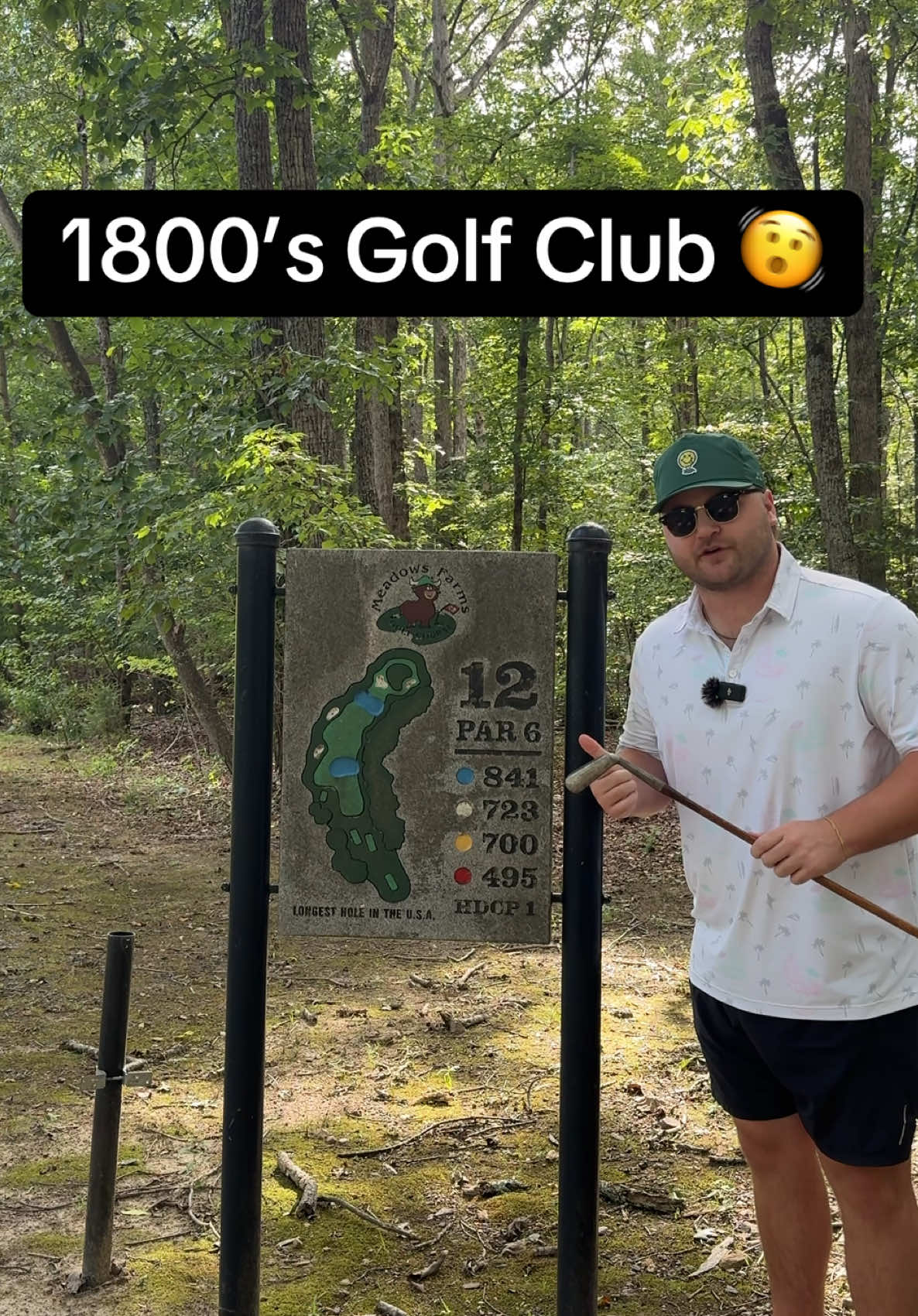 1800’s Golf Club is insane 🏌️‍♂️ #golf #golfing #golfer #golftiktok #fyp 