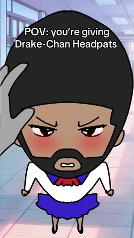Ok what would you do in this situation, bc I would explode from cuteness ;-; #drake #fyp #meltedchocolatee #animation #kendrake 