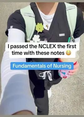 I passed the nclex the first time with these notes 📝 ##uknurse #uknurse #viralvideos #doctor #nurseschool 
