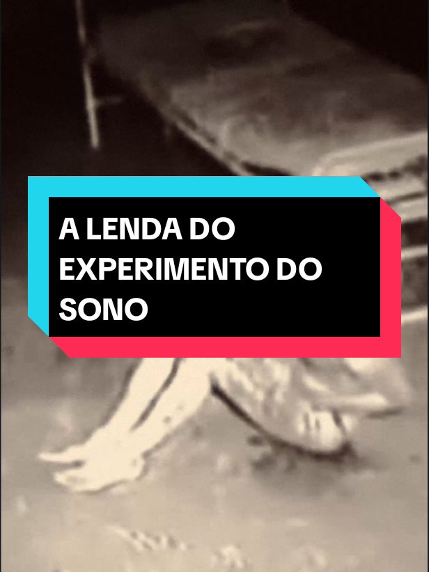 A Lenda do Experimento do Sono! #terror #analoghorror #lendas #experimento #sono 