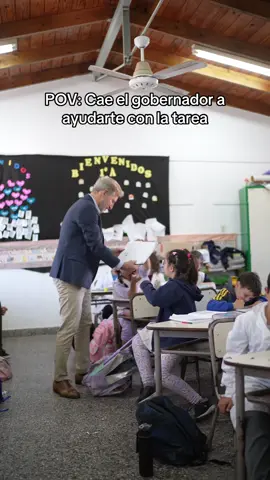 Lo lindo de recorrer obras en escuelas son estos momentos 🙌🏻 #argentina🇦🇷 #educación #gobierno #pov #obra 