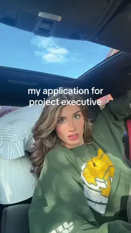 this is my application for project executive #work #job #humor #adhd #justagirl 