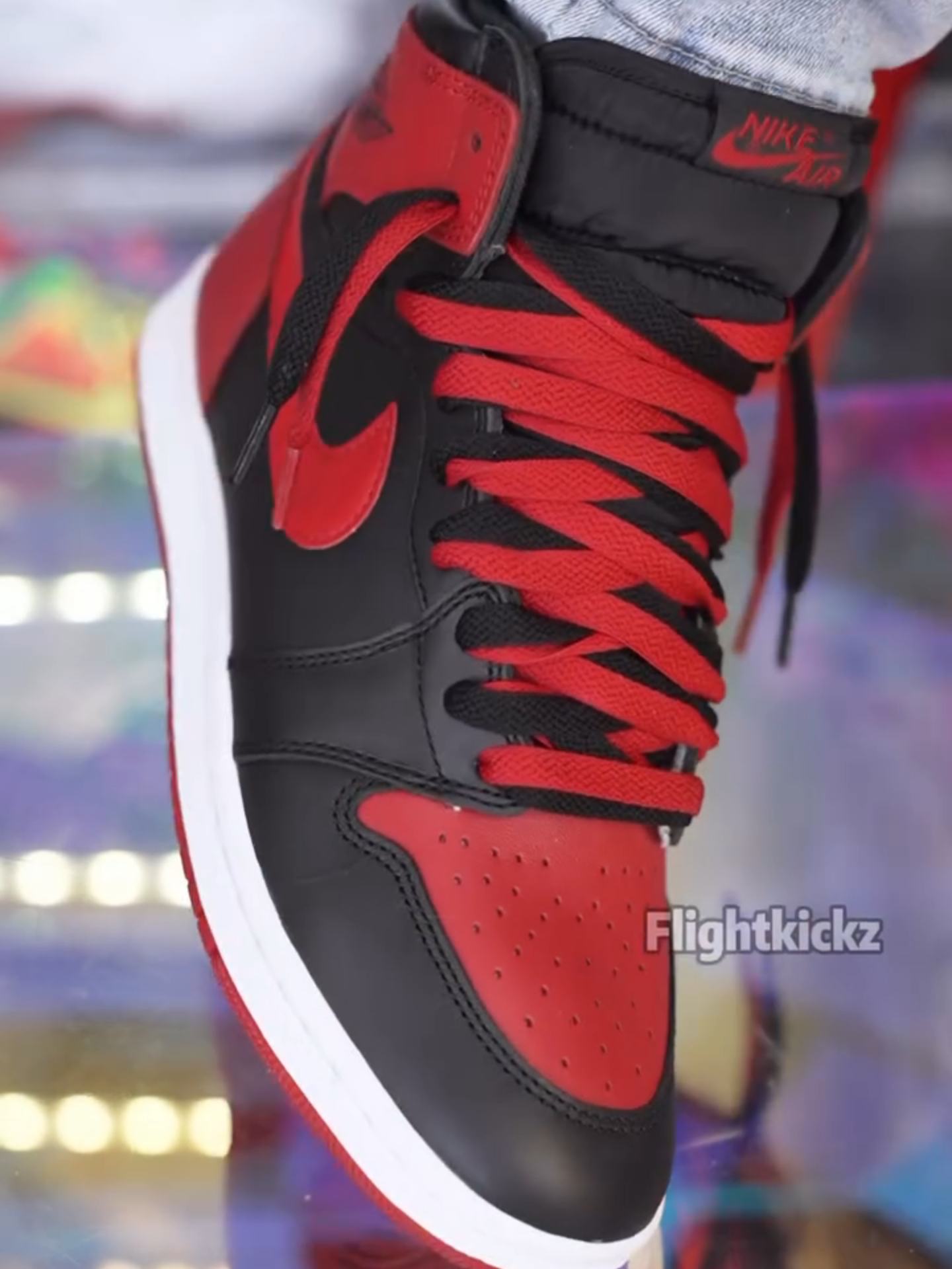 Air Jordan 1 High 85 'Bred' s How to lace sneaker #travisscott #travisscottjordan11 #therealsolefamily#jordan1society #jordan1squad #kicksonfire #hypebeast #thepanel #jordan1sonly #snkrskickcheck #solecollector #jordan1addict #igsneakercommunity #jordanaddict #spiderverse #aj1 #inmyjs #airjordan1 #airjordan #jordan1lowog #stockxsneakers #85bred #airjordan1 #aj1 #banned