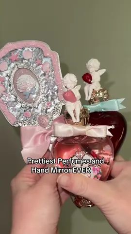 I have the perfumes displayed they’re so pretty 😭 flower knows has the best packaging #flowerknows #cbeauty #perfumetiktok #perfume #fragrancetiktok 