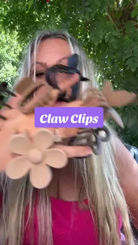 A whole bag of clips! Look at all the cute designs! #HairClips #ClawClips #MultipleClawClips 
