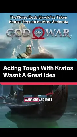 Replying to @Albert Githae I would’ve been much gentler when dealing with Kratos if I was a god #godofwarragnarok #godofwar #kratosgodofwar #kratos  