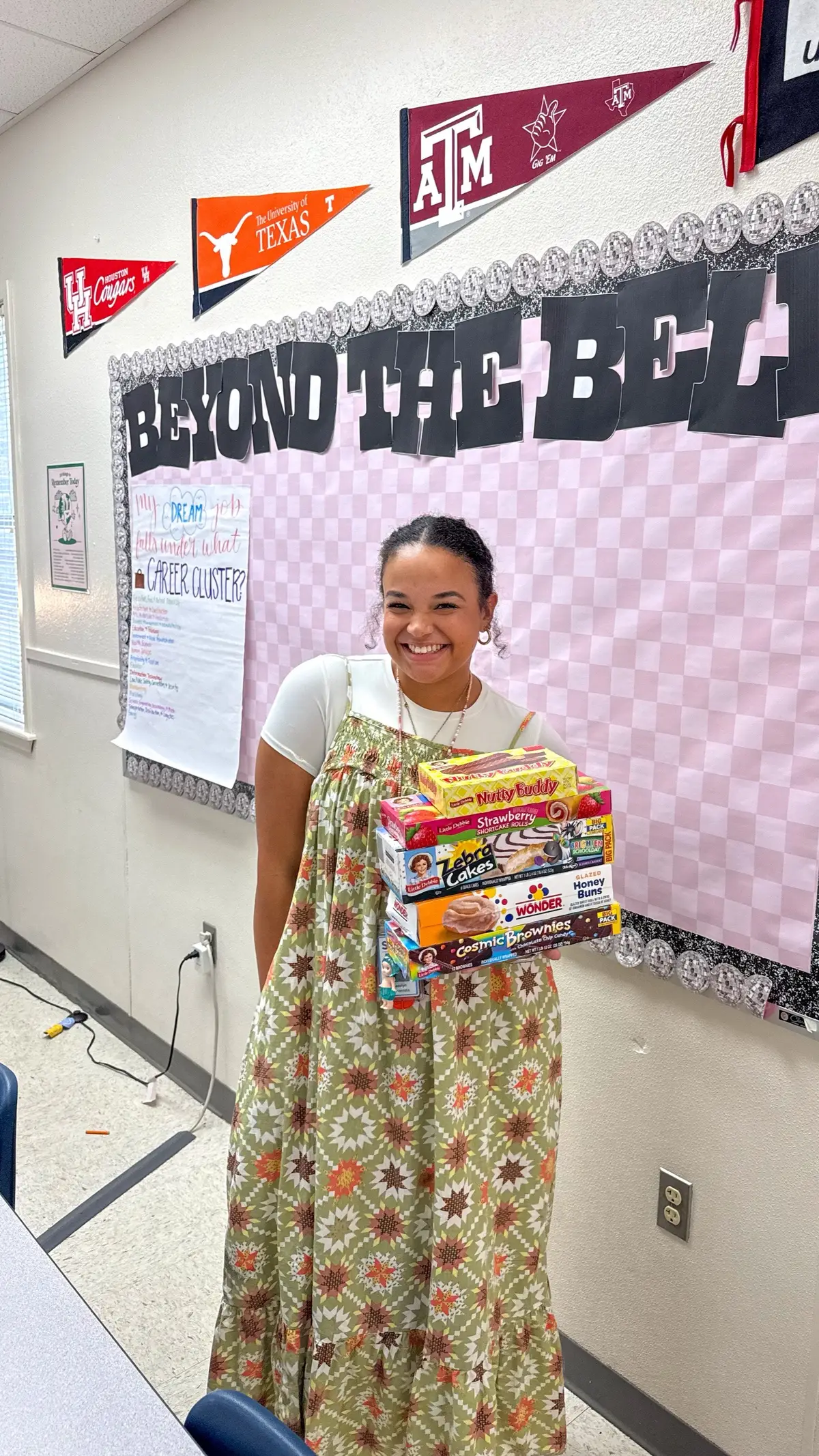 Each class period battled it out in our LMS, racking up points to prove who’s on top. 🏆 The winning class? They got the sweetest reward… a Little Debbie party! 🎉👏 #TeacherLife #ClassroomFun #MiddleSchoolMagic #teachertok #StudentMotivation 