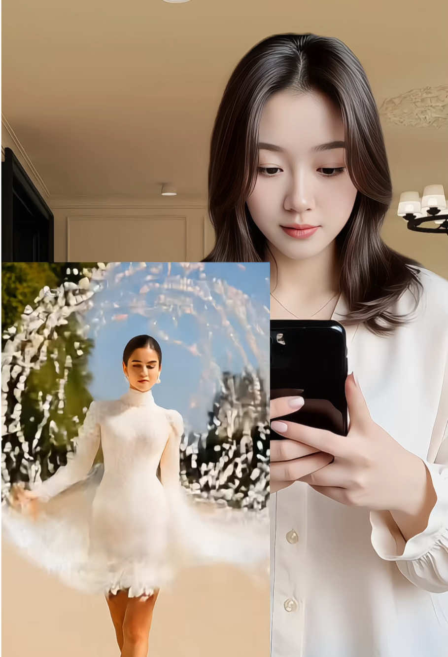 Take a photo of yourself, then click on the template in the bottom left to let the AI create a new look for you.
 #capcutforus #capcut #capcutpioneer
 #fyp #aioutfitchange