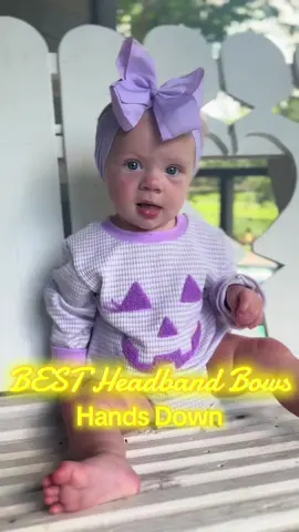 BEST headband bows #baby #babygirl #babiesoftiktok 
