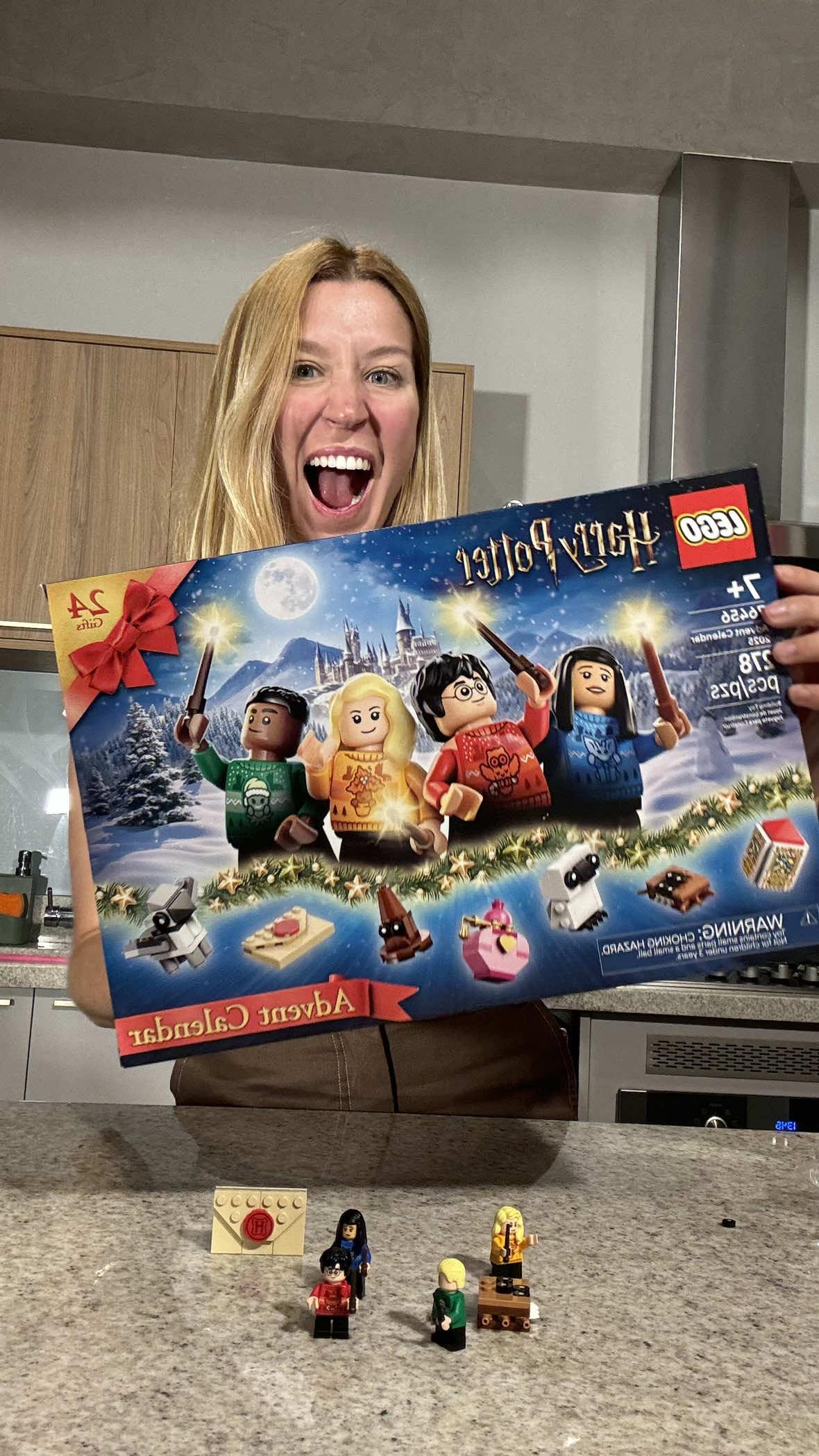 Como é montar o Lego surpresa do Harry potter! Teoricamente você monta um por dia 