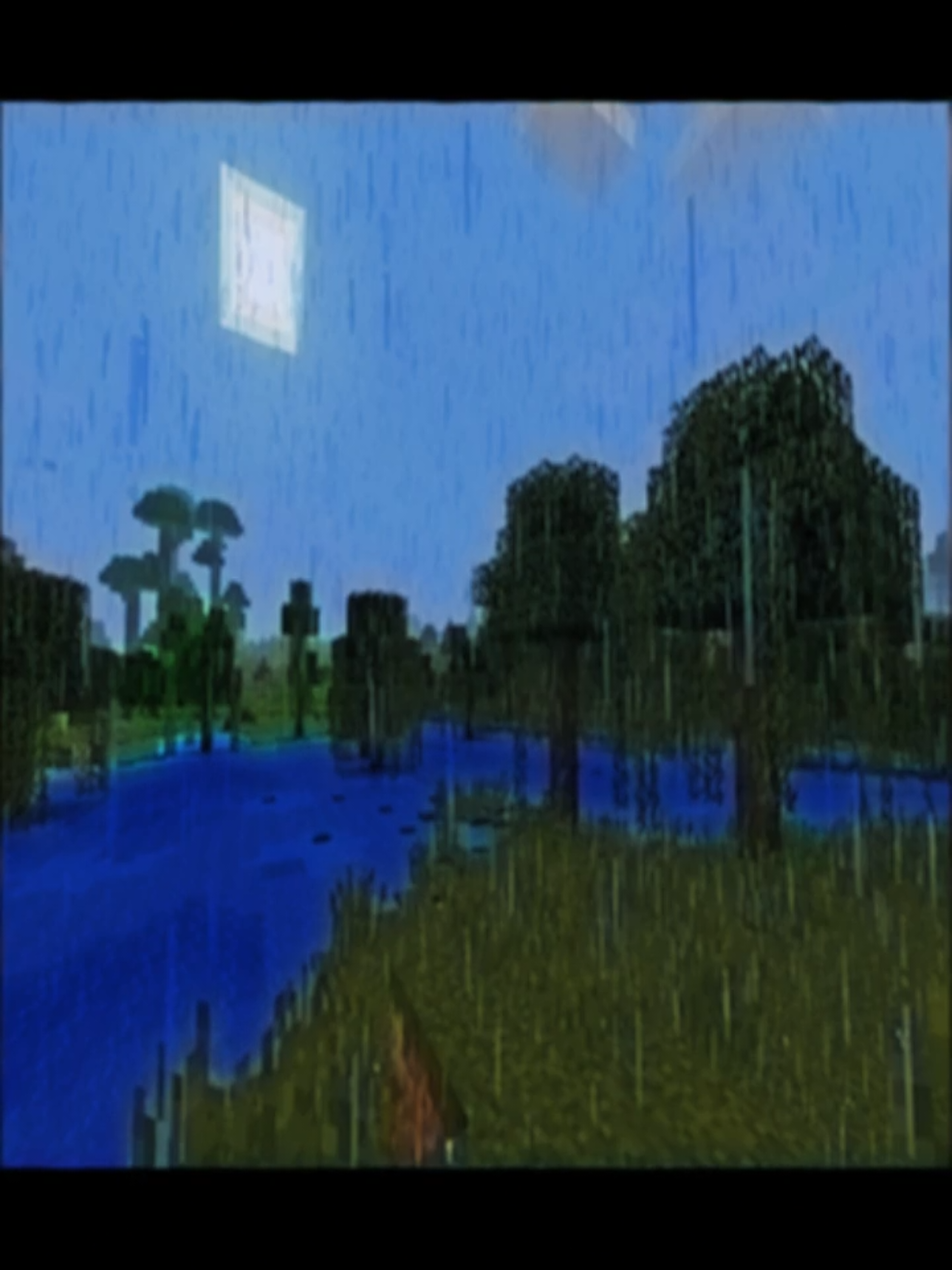 A rainy day.. #Minecraft #oldminecraft #nostalgia #miceonvenus 