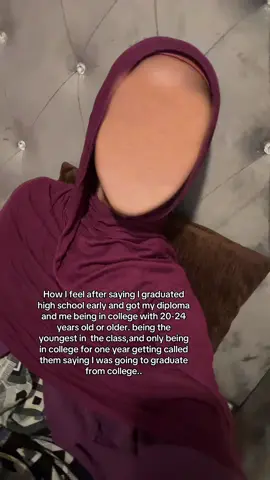 #fyp #muslimtiktok #xyzbca #viral #somalitiktok I was literally so confused when they told me I was going to graduate from college I was like nope👎 🙂‍↔️ 😭😭