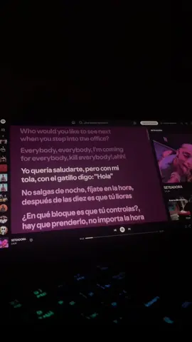 Seteadora—————tyking #lyrics #indirectas #tyking 