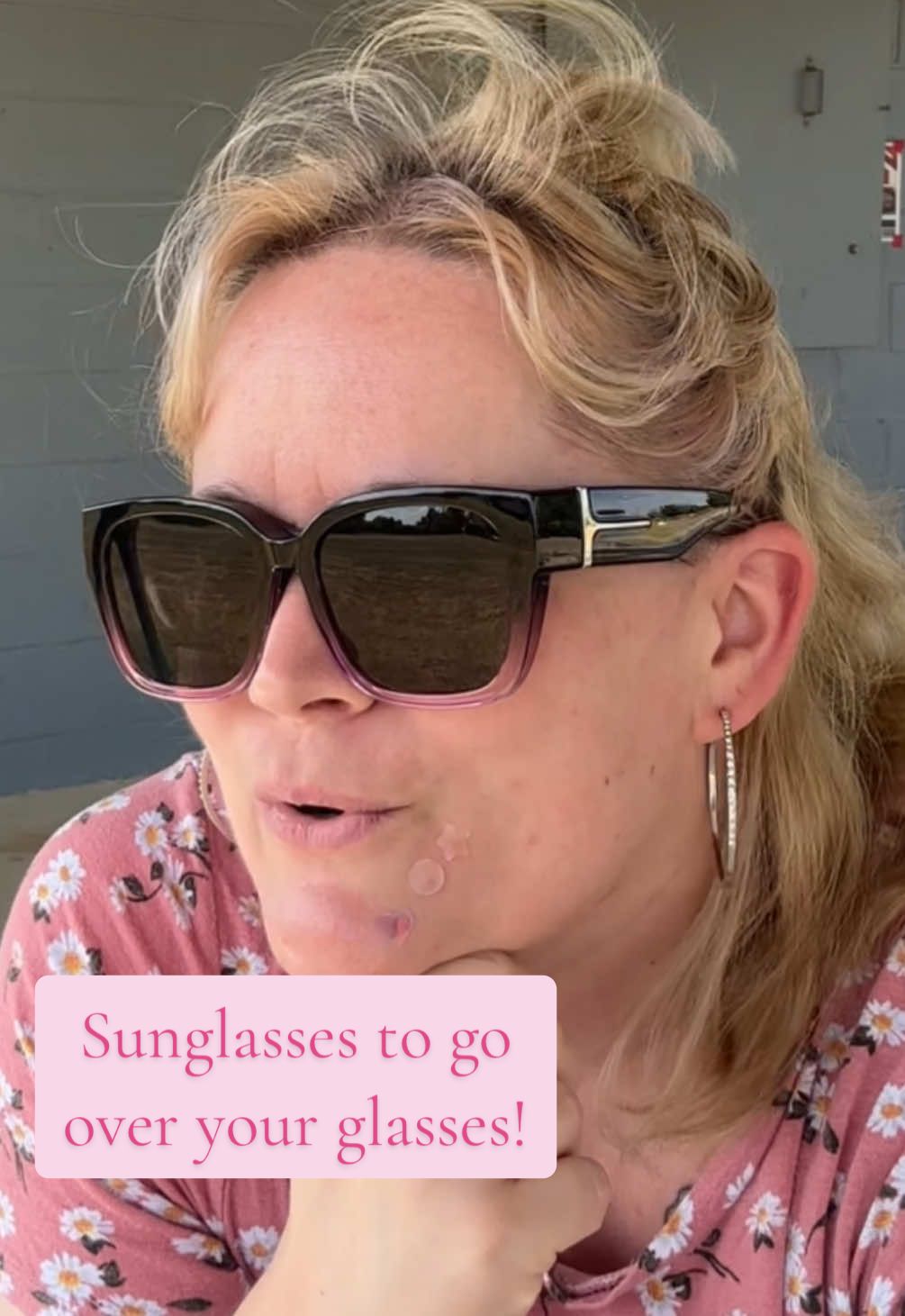 UV400 protection too! #sunglasses #glasses #tiktokshopfinds #trendy 